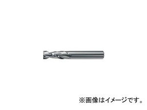 三菱マテリアル/MITSUBISHI 2枚刃超硬エンドミル(ミドル刃長) アルミ用 ノンコート 6mm C2MAD0600(6591566)