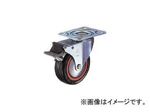 ハンマーキャスター/HAMMER-CASTER M型 自在SP付 ゴムB車 100mm トータルロック 415MRB100BAR01(2123321) JAN：4956237021645