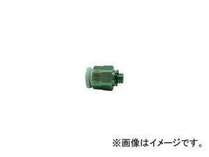 千代田通商/CHIYODA ファイブSUSメイルコネクタ 白 6mm・M5×0.8 FS6M5MW(3094952) JAN：4537327045934