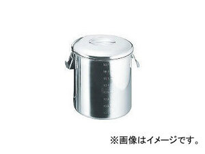 スギコ産業/SUGICO 18-8目盛付深型キッチンポット 内蓋式 240×240 SH4624D(3320359) JAN：4580128945798