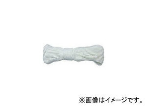 ユタカメイク/YUTAKAMAKE ロープ ポリエステルロープ3ッ打 5mm×10m A502(3674223) JAN：4903599111545