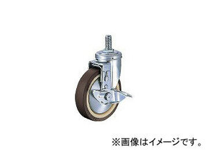 ハンマーキャスター/HAMMER-CASTER Sシリーズねじ込み自在SP付ウレタンB車 75mm 413SAUB75BAR01(3670406) JAN：4956237071541