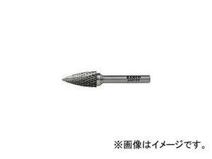 スナップオンツールズ/Snap-on トンガリ形超硬ロータリーバーダブルカット BAHG0613M03X(4135253) JAN：7311518196592