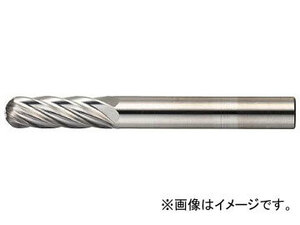 トラスコ中山/TRUSCO 超硬バー 先丸円筒型 φ6×刃長19×軸6 アルミカット TA2C060(3840867) JAN：4989999042887