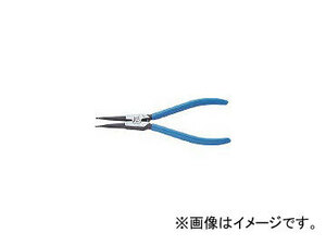 トップ工業/TOP スナップリングプライヤ 軸用直爪 125mm使用範囲10～25mm SS125(3599108) JAN：4975180531551