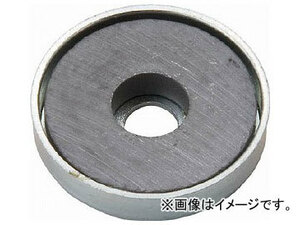 トラスコ中山/TRUSCO キャップ付フェライト磁石 外径31.5mm×厚み4.7mm1個入 TFC32RA1P(4151984) JAN：4989999198621