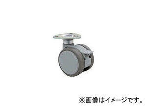 東海キャスター/TOKAI-CASTER プレート式双輪キャスター 60径 自在S付 F060S(3890651) JAN：4582208851012
