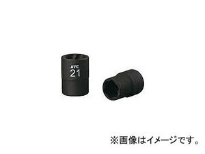 京都機械工具/KTC 12.7sq.ツイストソケット 21mm B4TW21(3834875) JAN：4989433165301