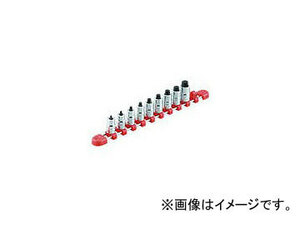 京都機械工具 (KTC) 9.5mm (3/8インチ) スタッビヘキサゴン ビットソケット セット 9個組 TBT3SS09H