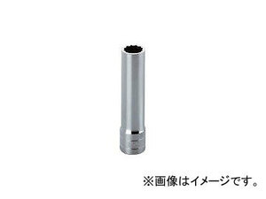 京都機械工具/KTC 12.7sq.ディープソケット(十二角) 23mm B4L23W(3075362) JAN：4989433135380