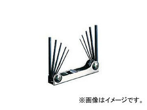 ホーザン HOZAN アーレンキー キーレンチ 六角レンチセット 10本組 対辺サイズ:1.27/1.5/1.6/2/2.4/2.5/3/3.