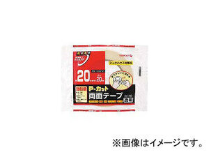 寺岡製作所/TERAOKA P-カット両面テープ No.7100 20mm×20M 710020X20(4196350) JAN：4964833710023