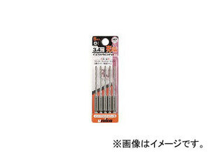 ユニカ/unika 充電ドライバービットドリル 4.3mm 5本セット DP5RJ43(4085892) JAN：4989270121126