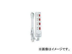 ノア/NOAH 雷ガード付 6ヶ口6スイッチ省エネタップ NC1570S(3417085) JAN：4959171102722