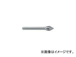 スーパーツール/SUPER TOOL 超硬バーシャンク径6ミリ(円錐型60度)ダブルカット(刃径：19.0 SB50C05(3217213) JAN：4967521221047