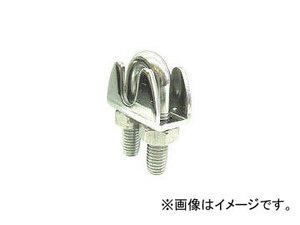 水本機械製作所/MIZUMOTO ステンレス プレスワイヤークリップ 使用ロープ径6mm B2352(3977242) JAN：4982970423521