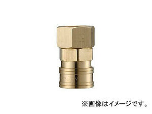 長堀工業/NAGAHORI クイックカップリング AL40型 真鍮製 オネジ取付用 CAL46SF2(3643425) JAN：4560291322817