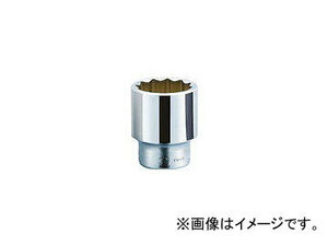 京都機械工具/KTC 19.0sq.ソケット(十二角) 19mm B4019(3447707) JAN：4989433104805