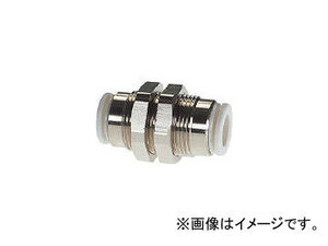 千代田通商/CHIYODA ファイブバルクヘッドユニオン W(白)10mm F1000BUW(3136027) JAN：4537327035478