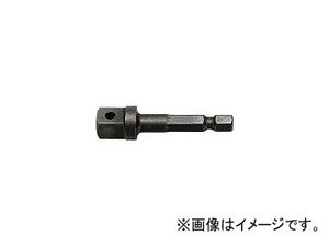 長堀工業/NAGAHORI ドライバーアダプター6.35×対辺四角9.52mm×50L 3DA305(3758079) JAN：4560291325627