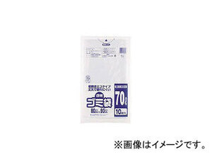 ワタナベ工業/WATANABE 透明ゴミ袋(再生原料タイプ)70L U70(4050525) JAN：4903620602646