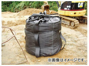 萩原 耐候性大型土のうブラック 100KT J-100KT(4971132) 入数：1枚