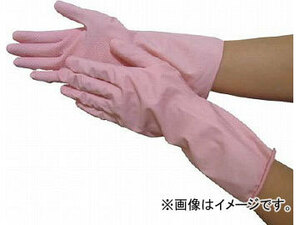 オカモト ふんわりやわらか天然ゴム手袋 ピンク M OK-1-P-M(4718500) JAN：4547691728715