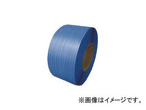 積水樹脂/SEKISUIJUSHI 梱包機用PPバンド J-S1タイプ1巻梱包 15.5×2500m ブルー PP15.5X2500JS1K1B(4443527) JAN：4906648101801