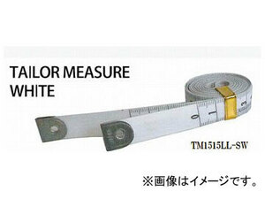 プロマート テーラーメジャー1.5m 余白有 白/白 TM1515LL-SW(4958420)