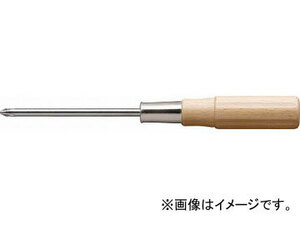 トラスコ中山/TRUSCO 木柄普通ドライバー 刃先+4 200mm TWD4200(4499654) JAN：4989999276701