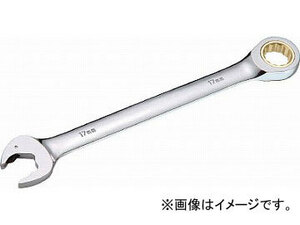 トラスコ中山 クイックラチェットめがねレンチ 17mm TRMQ-17(4889681) JAN：4989999325843