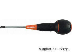 トラスコ中山/TRUSCO 電工ドライバー(マグネット入り) (+NO.2X100mm) TDD2100(4455452) JAN：4989999268249