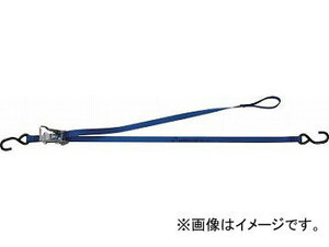 allsafe ベルト荷締機大型バイク用 タイダウン ラチェット式ソフトフック付 BK-R-SF(4794451) JAN：4562468180121