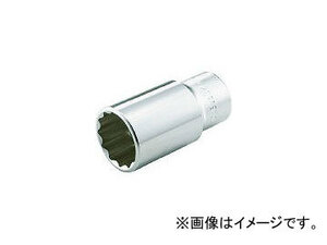 前田金属工業/TONE ディープソケット(12角) 34mm 4D34L(4471687) JAN：4953488301557