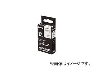 カシオ ネームランド用配線マーカーテープ 12mm XR-12HMWE(7546220)