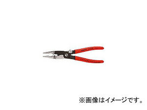 クニペックス/KNIPEX エレクトロプライヤー ロック付 200mm 1391200(4467281) JAN：4003773075257