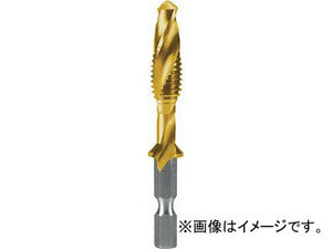 RUKO 六角軸タッピングドリル M10X1.5 75mm チタン 270019T(4865171) JAN：4007140108487