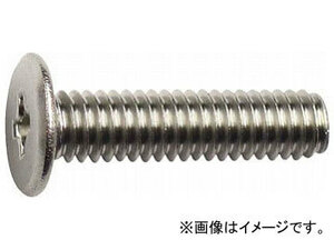 トラスコ中山 超低頭小ねじ ステンレス M3×6 TFSS-0306(8195329) 入数：1PK(18本)