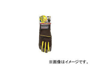 おたふく手袋/OTAFUKU-GLOVE ピーユー・キング ブラックXイエロー LL K17BKYLLL(4386205) JAN：4970687004348