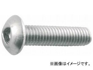 トラスコ中山 三角穴ボタンボルト ステンレス M5×10 B101-0510(7650159) 入数：1パック(8本)