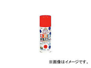 アサヒペン/ASAHIPEN 水性多用途スプレー300ml 赤 565068(4450736) JAN：4970925565068