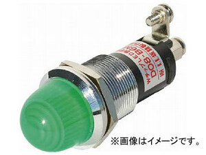 サカズメ ランプ交換型LED表示灯(AC/DC24V接続) 緑 φ16 DO8-B6M-AC/DC24V-G/G(7885873)