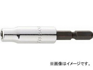 トラスコ中山/TRUSCO 電動ドライバーソケット ショート強力タイプ 6mm TEF6HS(4498968) JAN：4989999252804