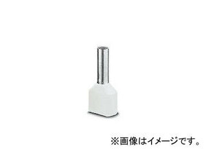 ファインケミカルジャパン/FCJ コンタクト 2本線用棒端子 AITWIN2X0.58WH(4513711) 入数：100個