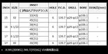 MID NITRO POWER M26 CROSS FANG ホイール ブラストブラック 17インチ×8.0J＋20 6H139 国産車 入数：1台分(4本)_画像3