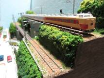 ゆめレール　日本の鉄道風景ジオラマロング　複線鉄橋と幹線道路のある風景_画像4