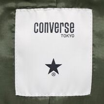 コンバース トーキョー ミリタリー ナイロンジャケット カーキ converse TOKYO レディース 230405_画像7