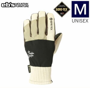 ○22-23 ebs GORE-TEX TECH 5 GLOVE カラー:BEIGE Mサイズ エビス スキー スノーボード