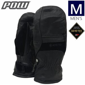 ○22-23 POW STEALTH GORE-TEX MITTEN +WARM カラー:BLACK Mサイズ パウ グローブゴアテックス スキー スノーボード