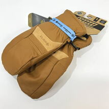 ○22-23 POW STEALTH GORE-TEX MITTEN +WARM カラー:BUCKHORN BROWN Lサイズ パウ グローブゴアテックス スキー スノーボード_画像3